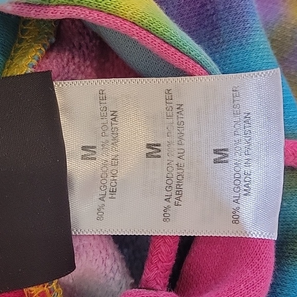 San Francisco Tie Dye Hoodie Size Medium Unisex - Picture 5 of 9